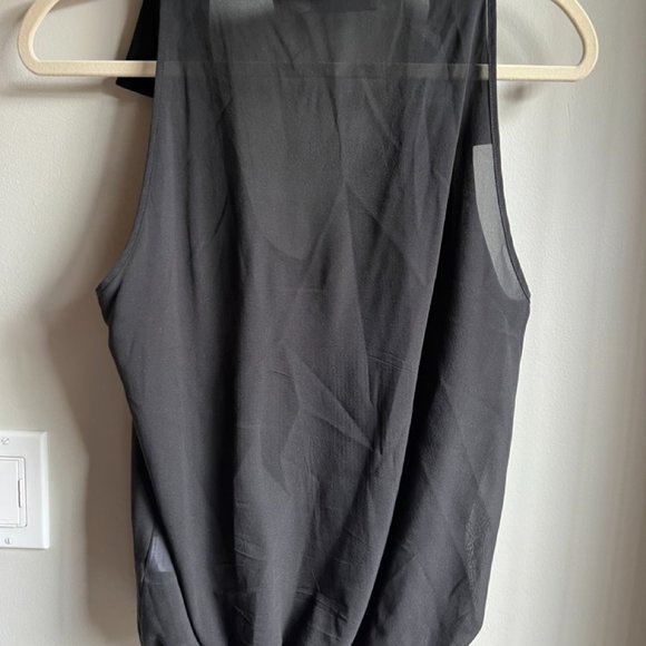 ROBERT RODRIGUEZ BLACK SILK BLOUSE - Picture 4 of 4